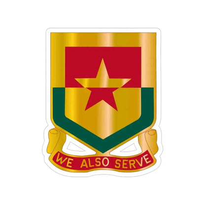 313 Cavalry Regiment (U.S. Army) Transparent STICKER Die-Cut Vinyl Decal - The Sticker Space