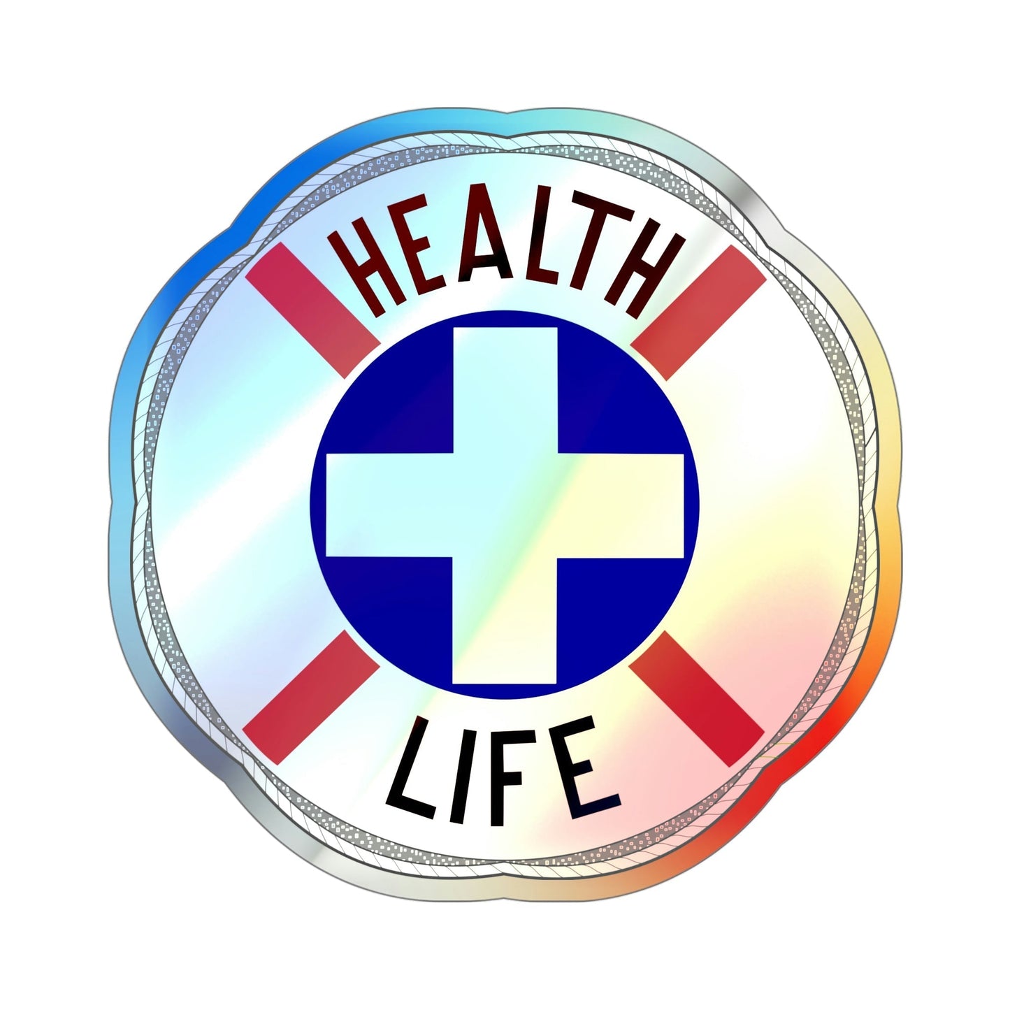 313 Hospital Center (U.S. Army) Holographic STICKER Die-Cut Vinyl Decal-5 Inch-The Sticker Space