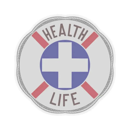 313 Hospital Center (U.S. Army) STICKER Vinyl Kiss-Cut Decal 2 Inch Transparent - The Sticker Space