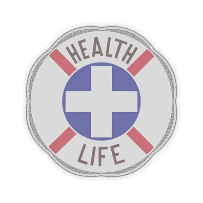 313 Hospital Center (U.S. Army) STICKER Vinyl Kiss-Cut Decal 4 Inch Transparent - The Sticker Space