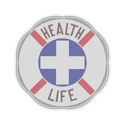 313 Hospital Center (U.S. Army) STICKER Vinyl Kiss-Cut Decal 6 Inch Transparent - The Sticker Space