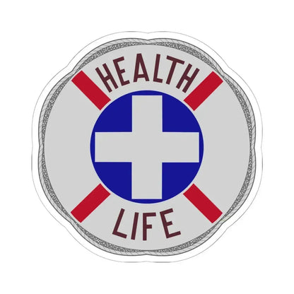 313 Hospital Center (U.S. Army) STICKER Vinyl Kiss-Cut Decal 6 Inch White - The Sticker Space