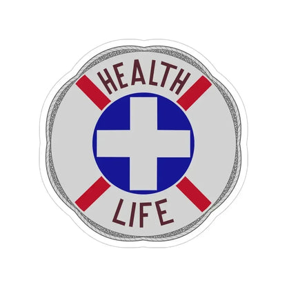 313 Hospital Center (U.S. Army) Transparent STICKER Die-Cut Vinyl Decal 5 Inch - The Sticker Space