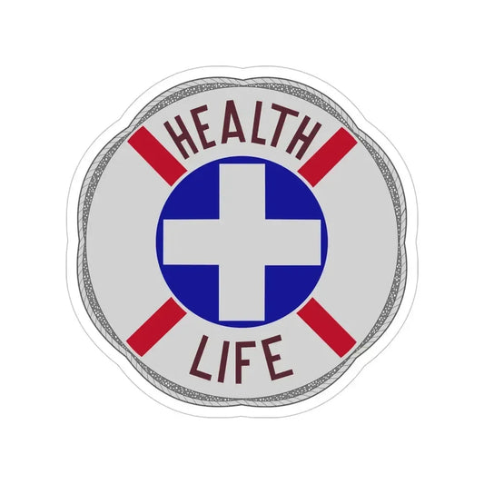 313 Hospital Center (U.S. Army) Transparent STICKER Die-Cut Vinyl Decal 6 Inch - The Sticker Space