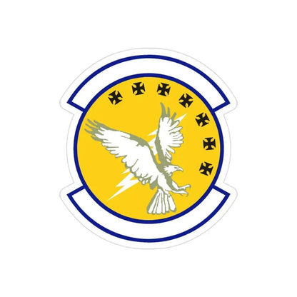 313 Training Squadron AETC (U.S. Air Force) REVERSE PRINT Transparent Die-Cut STICKER - The Sticker Space