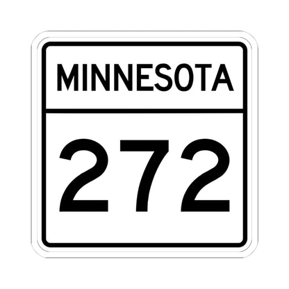 MN-272 1948 (Minnesota) (Road Sign) STICKER Vinyl Kiss-Cut Decal