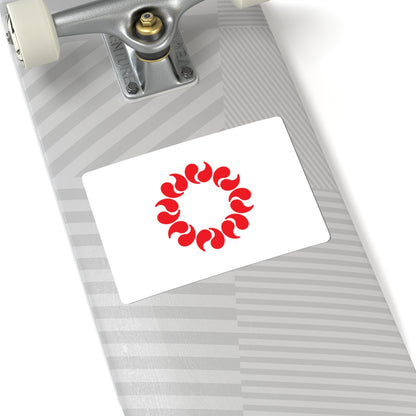 Flag of Saitama Prefecture (Japan) STICKER Vinyl Kiss-Cut Decal