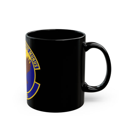 313th Expeditionary Operations Support Squadron (U.S. Air Force) Black Coffee Mug-The Sticker Space