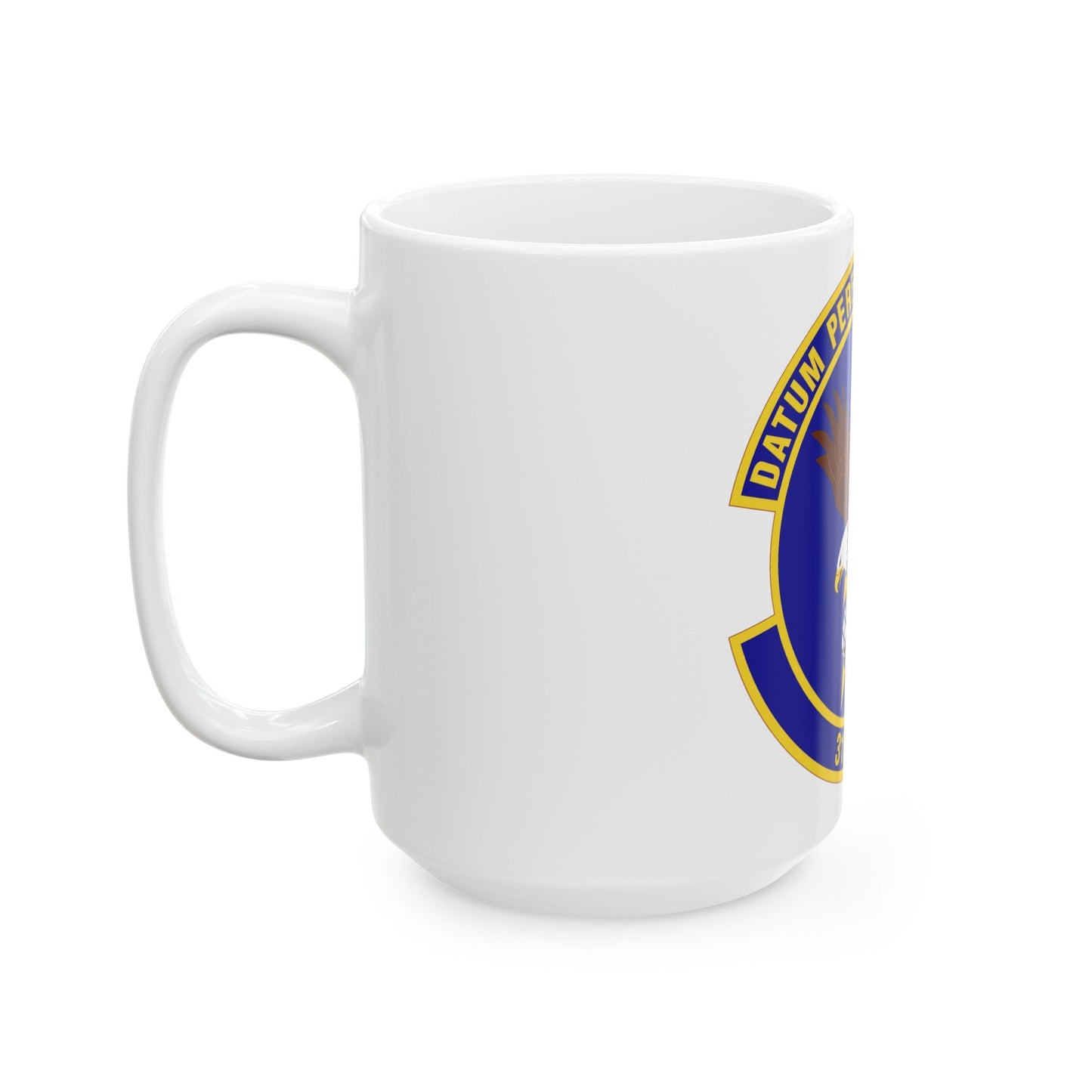 313th Expeditionary Operations Support Squadron (U.S. Air Force) White Coffee Mug-The Sticker Space