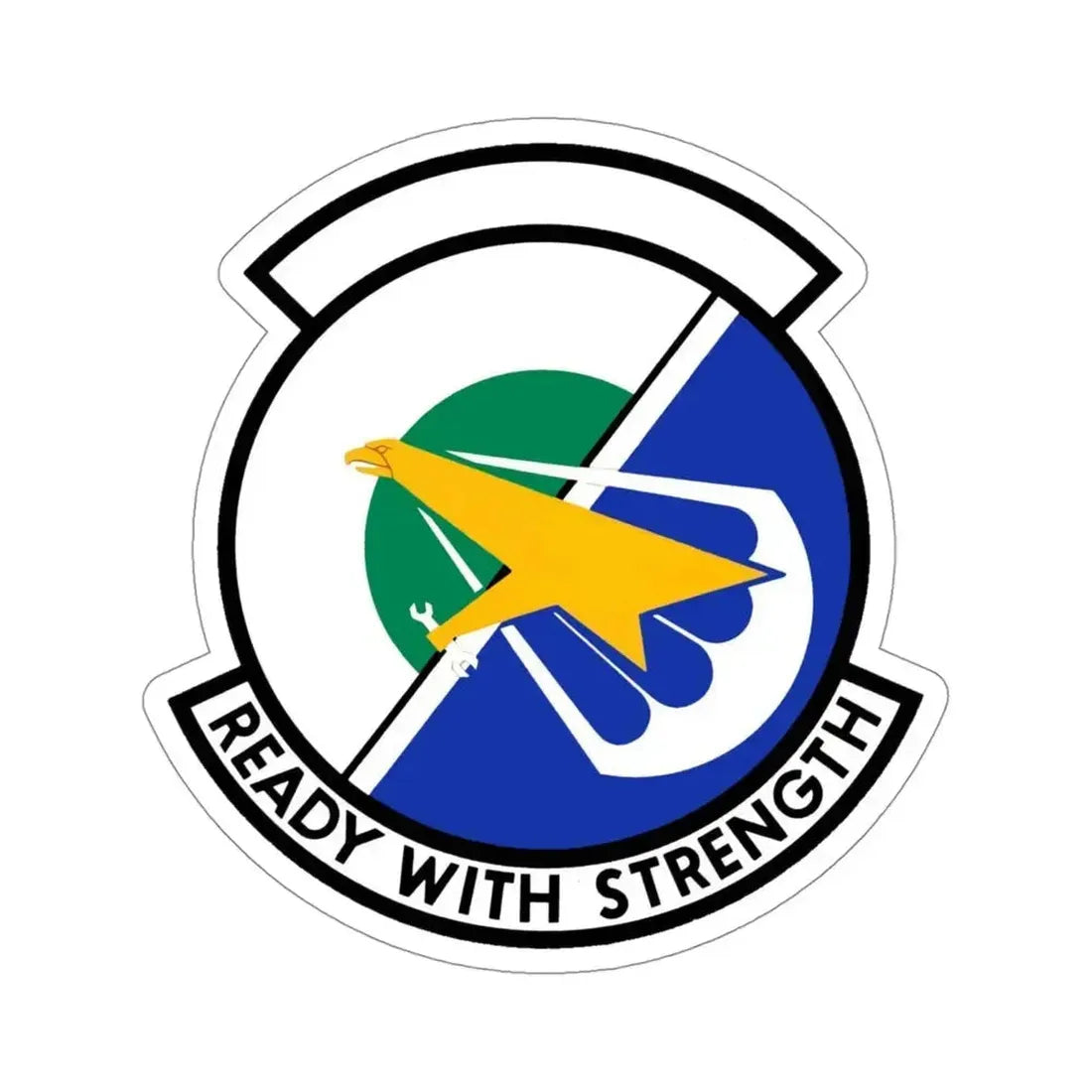 314 Aircraft Maintenance Squadron AETC (U.S. Air Force) STICKER Vinyl Die-Cut Decal 4 Inch - The Sticker Space