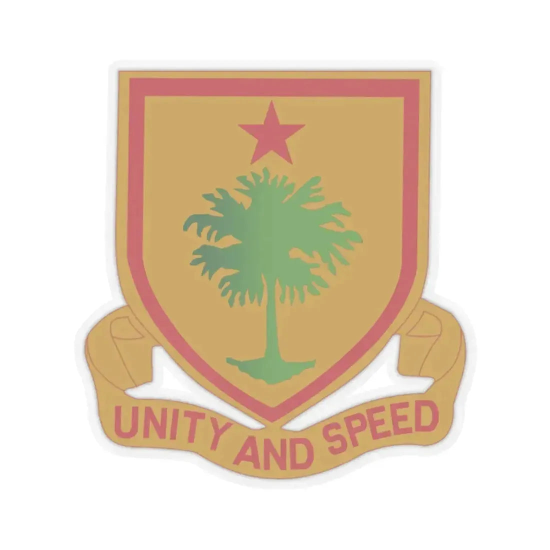 314 Cavalry Regiment (U.S. Army) STICKER Vinyl Kiss-Cut Decal 2 Inch Transparent - The Sticker Space