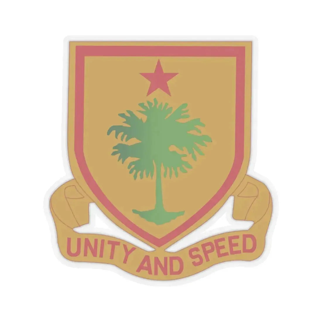 314 Cavalry Regiment (U.S. Army) STICKER Vinyl Kiss-Cut Decal 3 Inch Transparent - The Sticker Space