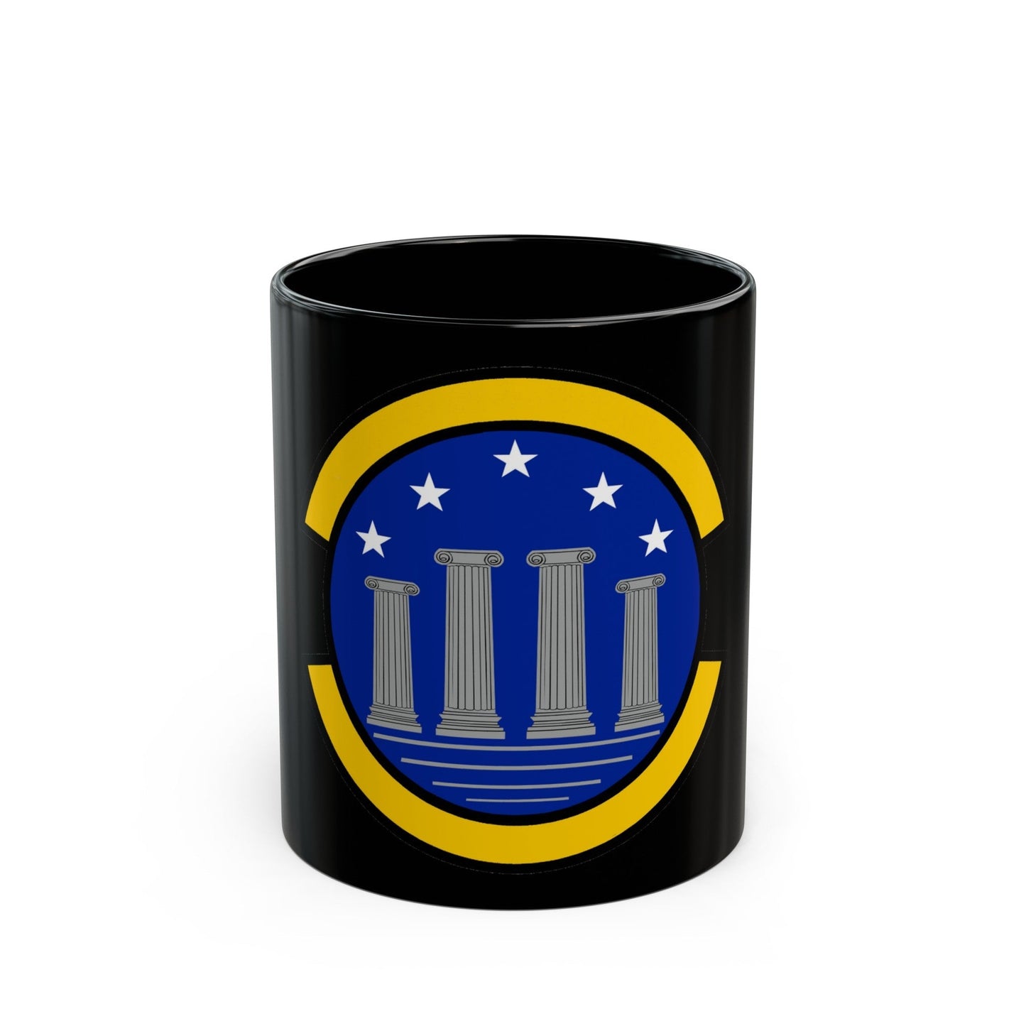 314 Maintenance Operations Flight AETC (U.S. Air Force) Black Coffee Mug-11oz-The Sticker Space