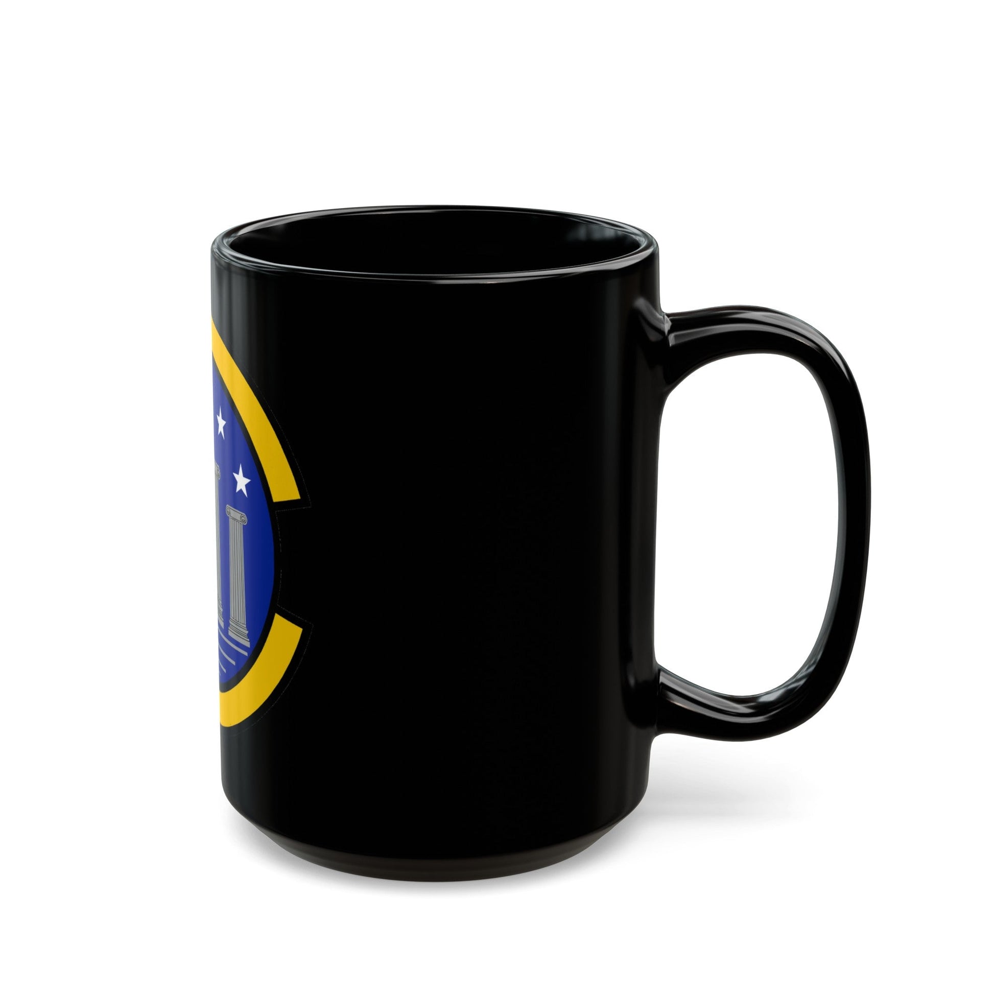 314 Maintenance Operations Flight AETC (U.S. Air Force) Black Coffee Mug-The Sticker Space