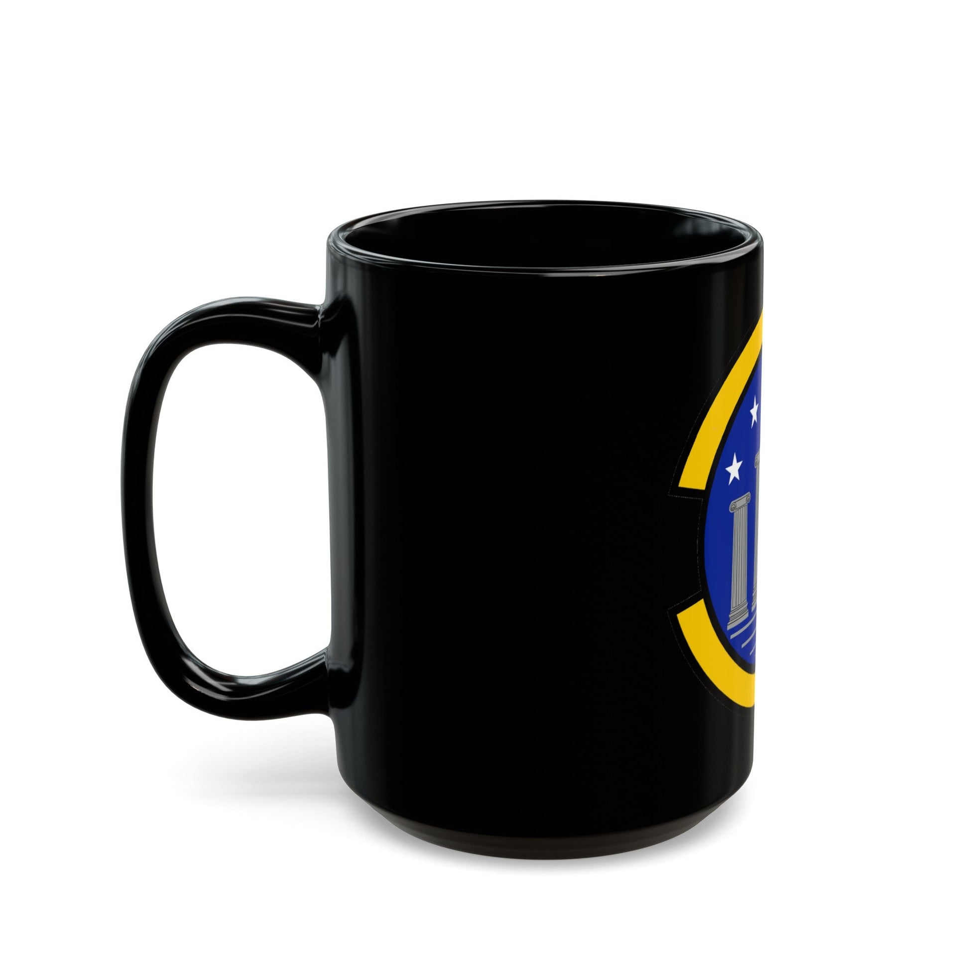 314 Maintenance Operations Flight AETC (U.S. Air Force) Black Coffee Mug-The Sticker Space