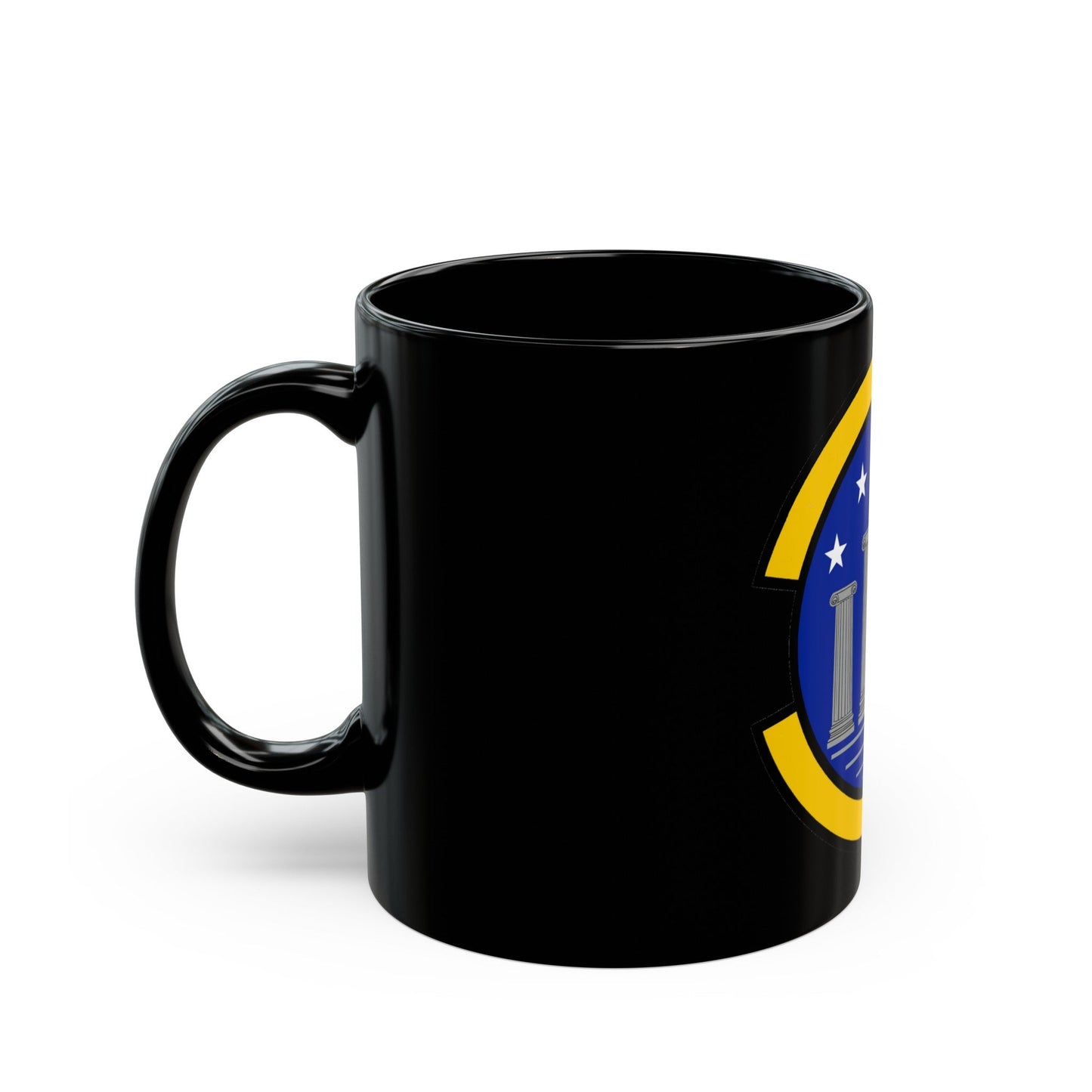 314 Maintenance Operations Flight AETC (U.S. Air Force) Black Coffee Mug-The Sticker Space