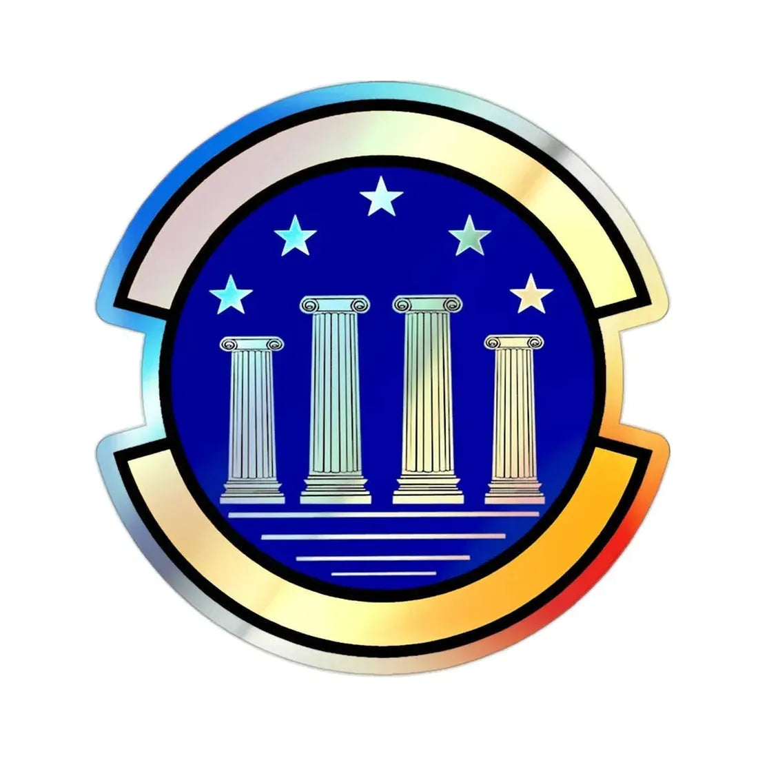 314 Maintenance Operations Flight AETC (U.S. Air Force) Holographic STICKER Die-Cut Vinyl Decal - The Sticker Space