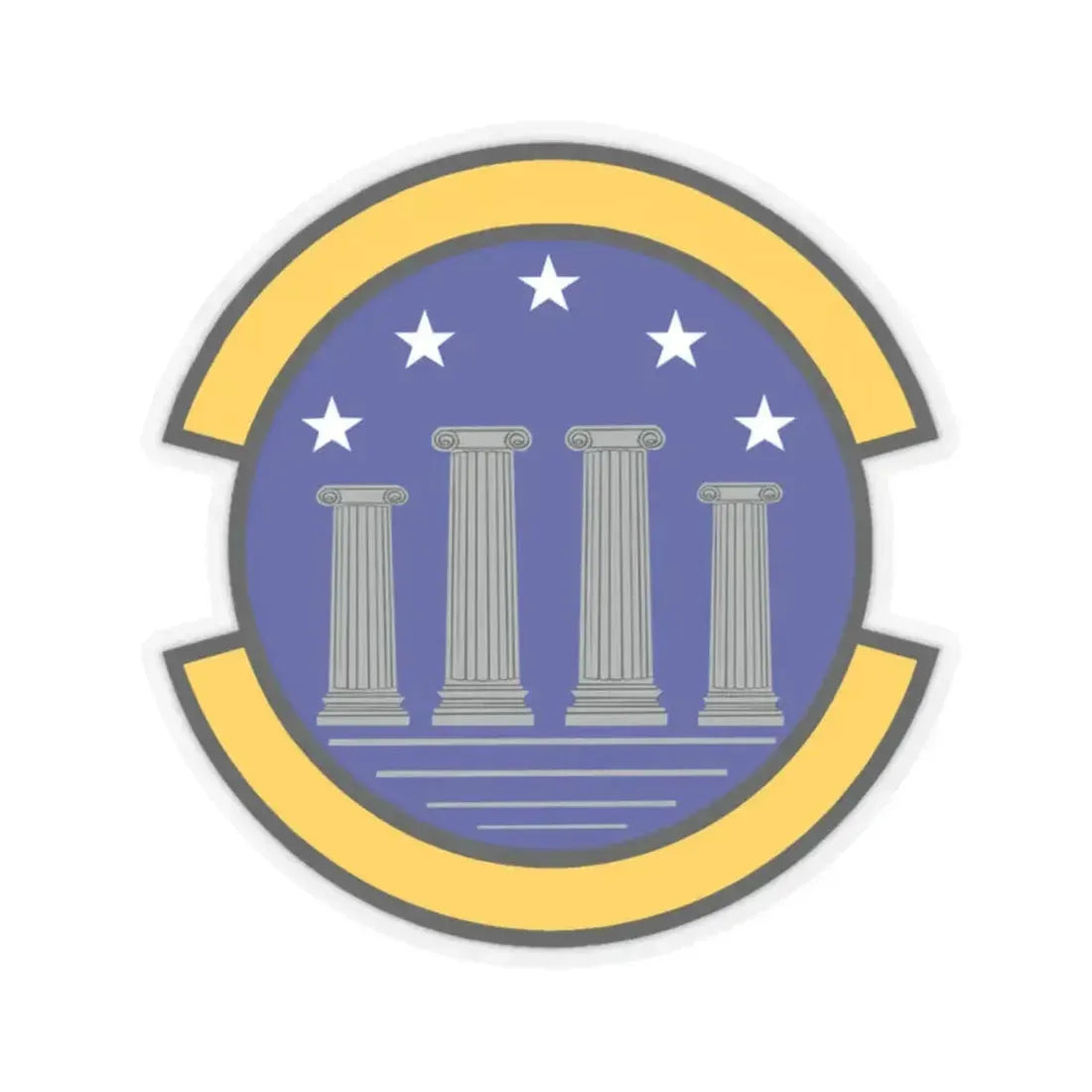 314 Maintenance Operations Flight AETC (U.S. Air Force) STICKER Vinyl Kiss-Cut Decal 2 Inch Transparent - The Sticker Space