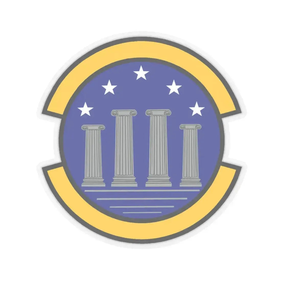 314 Maintenance Operations Flight AETC (U.S. Air Force) STICKER Vinyl Kiss-Cut Decal 6 Inch Transparent - The Sticker Space