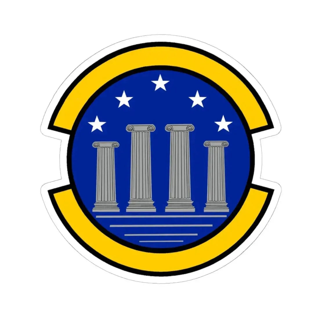 314 Maintenance Operations Flight AETC (U.S. Air Force) STICKER Vinyl Kiss-Cut Decal 6 Inch White - The Sticker Space