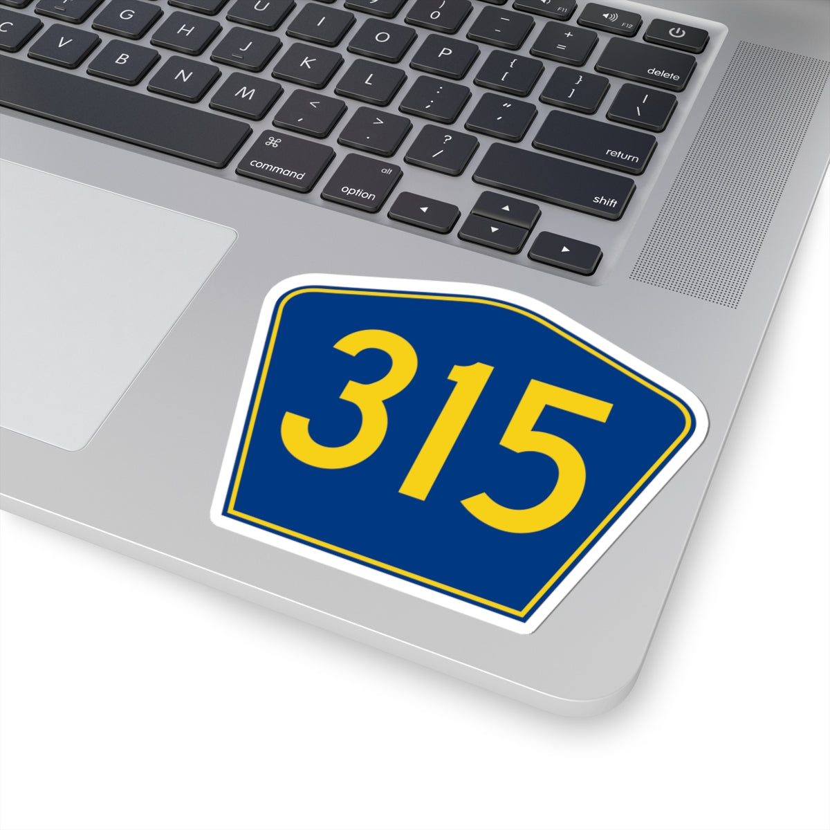 PR secondary 315 (Puerto Rico) (Road Sign) STICKER Vinyl Kiss-Cut Decal
