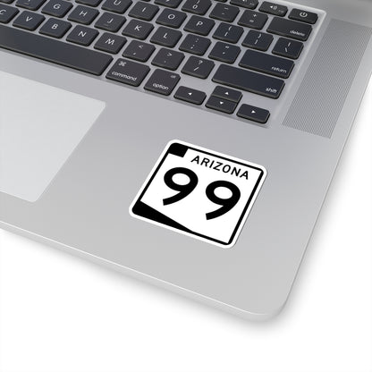 Arizona 99 (Arizona) (Road Sign) STICKER Vinyl Kiss-Cut Decal
