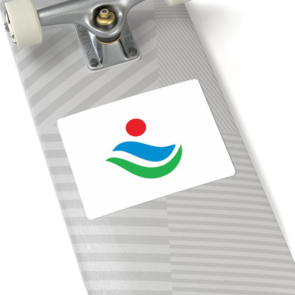 Flag of Kuroshio Kochi (Japan) STICKER Vinyl Kiss-Cut Decal