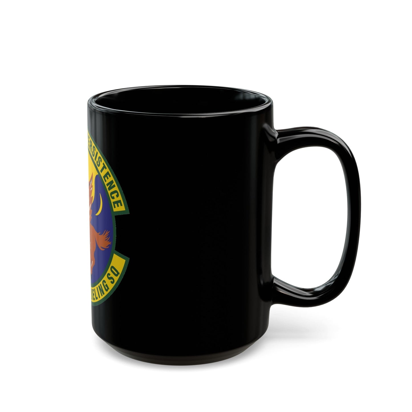 314th Air Refueling Squadron (U.S. Air Force) Black Coffee Mug-The Sticker Space