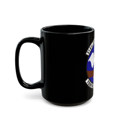 314th Contracting Squadron (U.S. Air Force) Black Coffee Mug-The Sticker Space