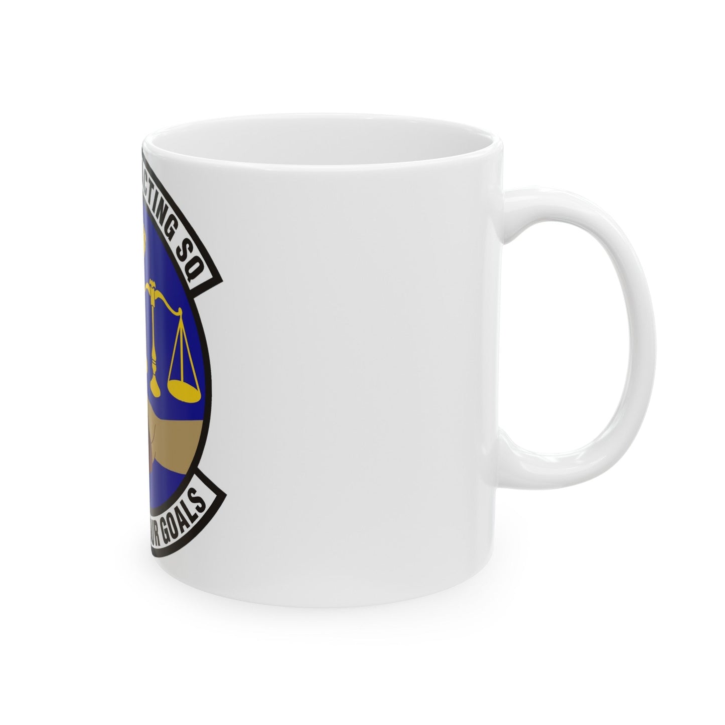 314th Contracting Squadron (U.S. Air Force) White Coffee Mug-The Sticker Space