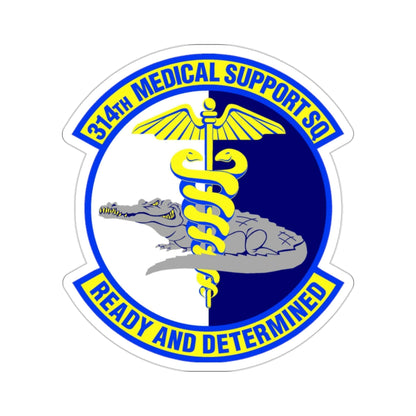 314th Medical Support Squadron (U.S. Air Force) STICKER Vinyl Die-Cut Decal-2 Inch-The Sticker Space