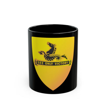 315 Cavalry Regiment (U.S. Army) Black Coffee Mug-11oz-The Sticker Space