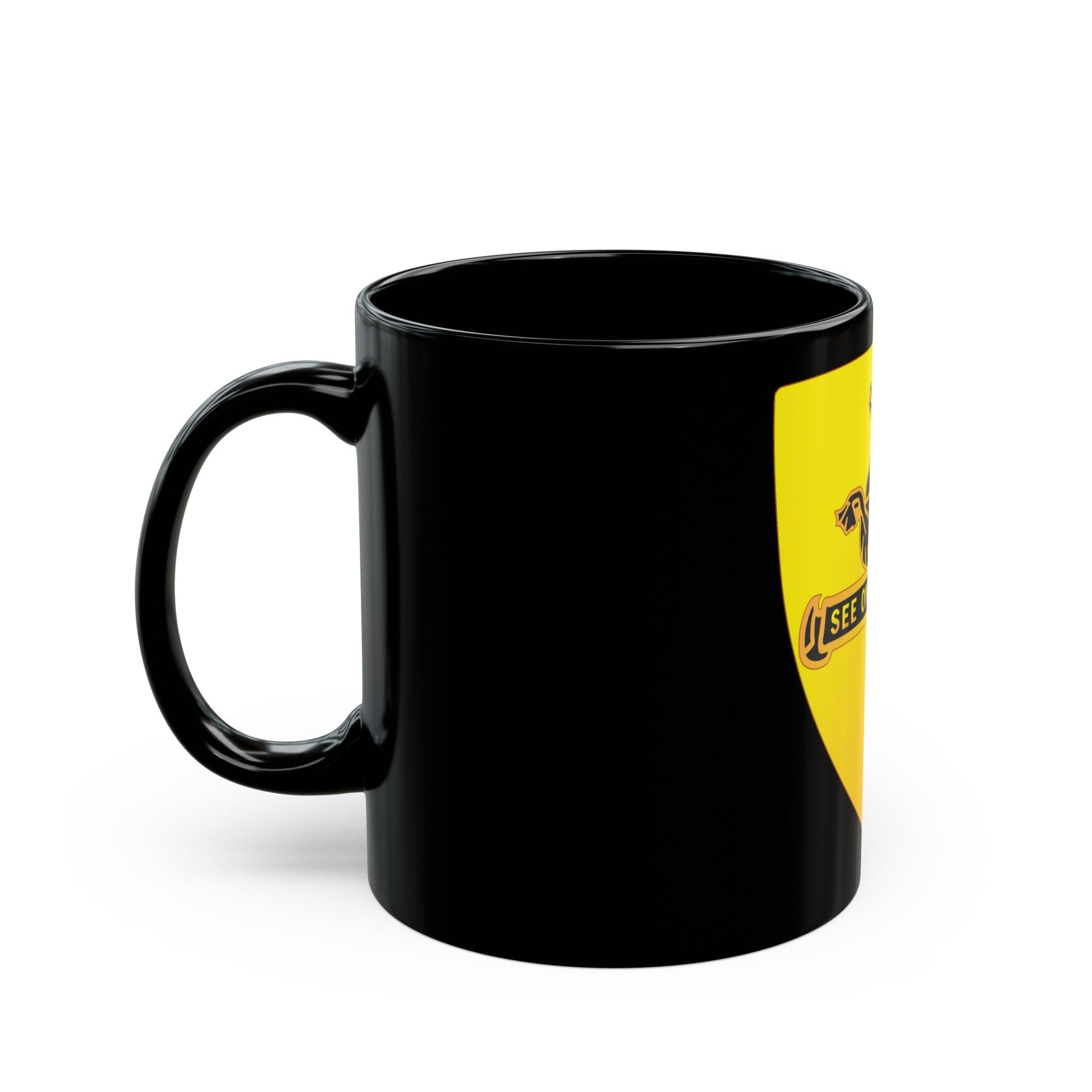 315 Cavalry Regiment (U.S. Army) Black Coffee Mug-The Sticker Space