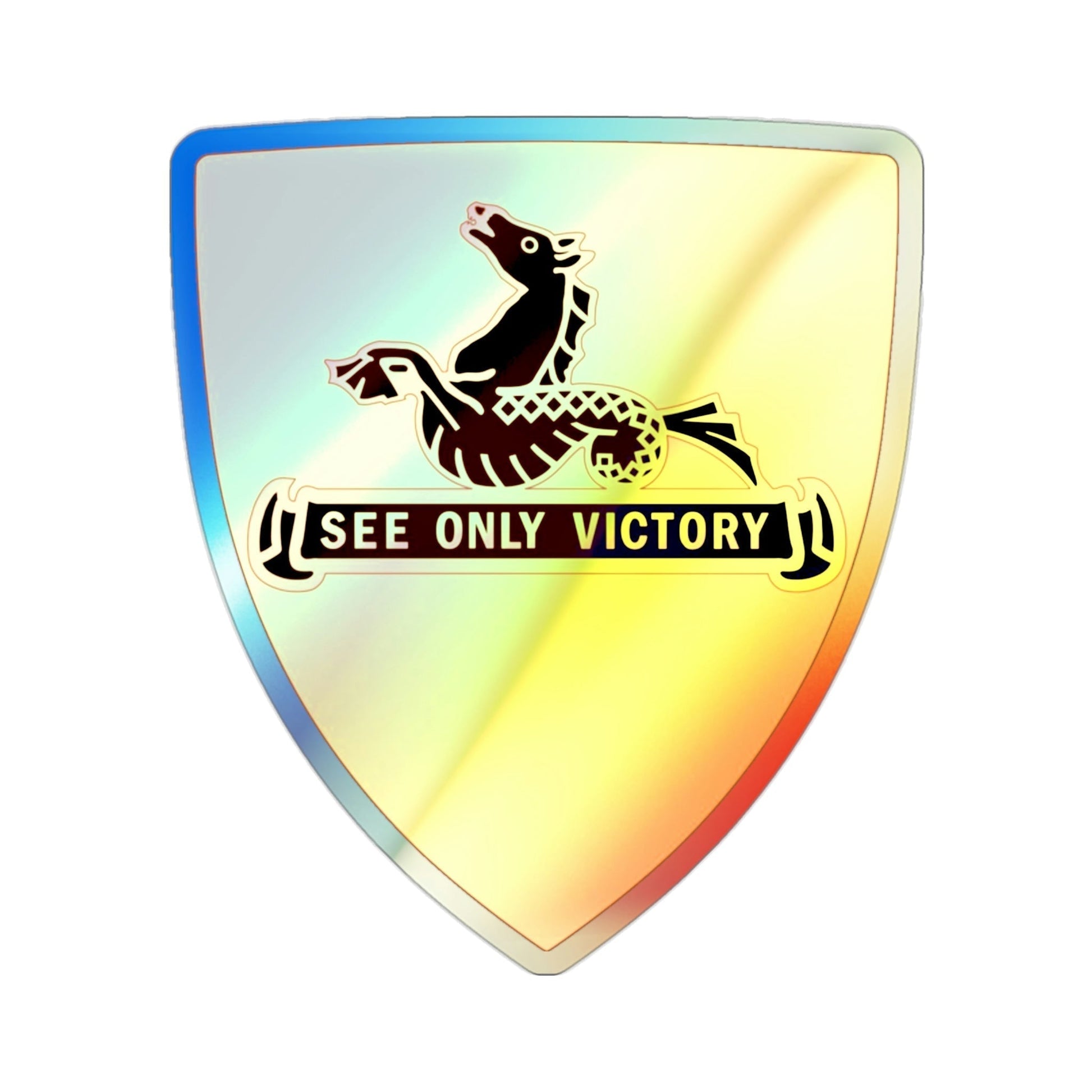 315 Cavalry Regiment (U.S. Army) Holographic STICKER Die-Cut Vinyl Decal-2 Inch-The Sticker Space