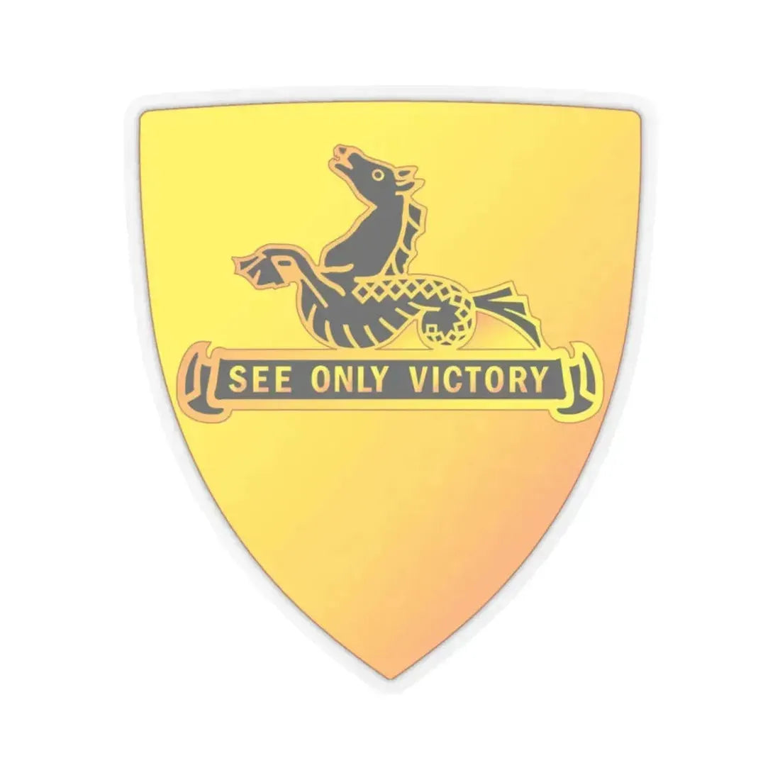 315 Cavalry Regiment (U.S. Army) STICKER Vinyl Kiss-Cut Decal 6 Inch Transparent - The Sticker Space