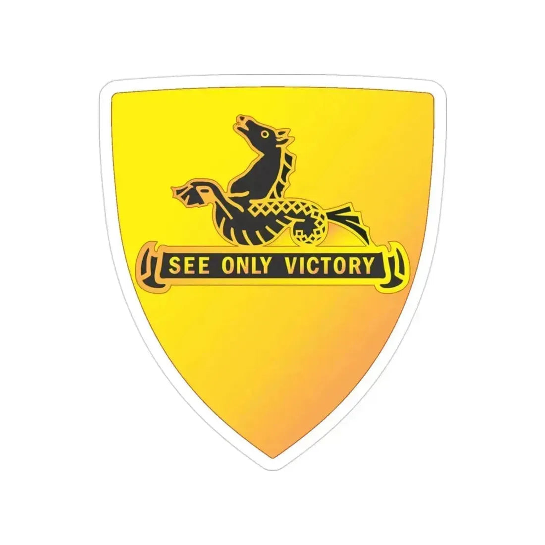 315 Cavalry Regiment (U.S. Army) Transparent STICKER Die-Cut Vinyl Decal 3 Inch - The Sticker Space