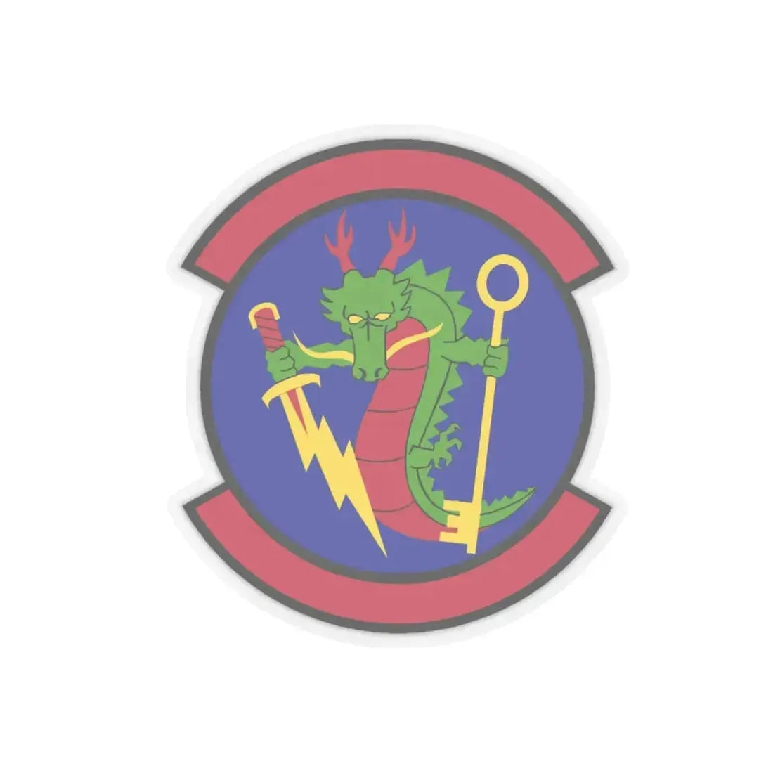 315 Cyberspace Operations Squadron ACC (U.S. Air Force) STICKER Vinyl Kiss-Cut Decal 6 Inch Transparent - The Sticker Space