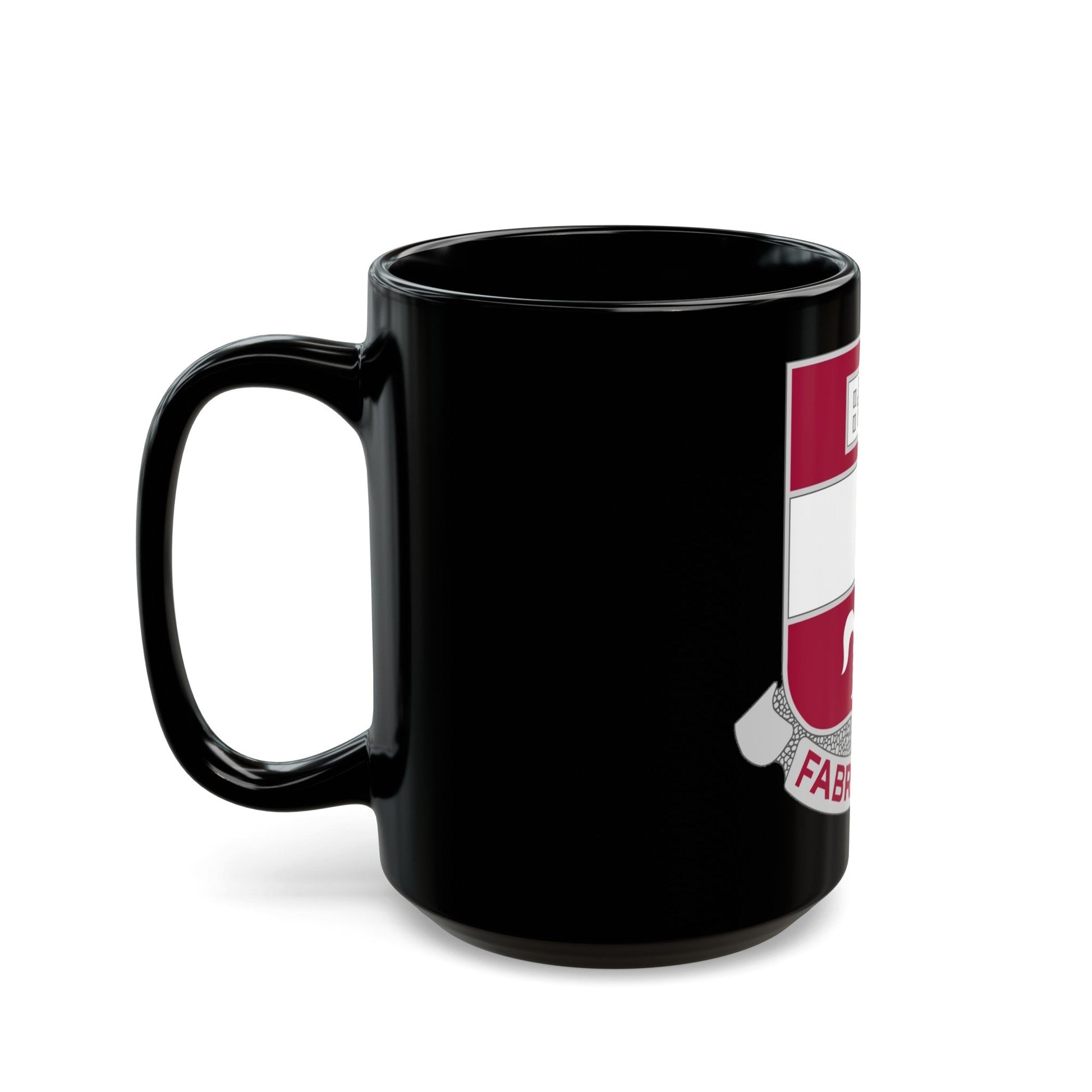 315 Engineer Battalion (U.S. Army) Black Coffee Mug-The Sticker Space