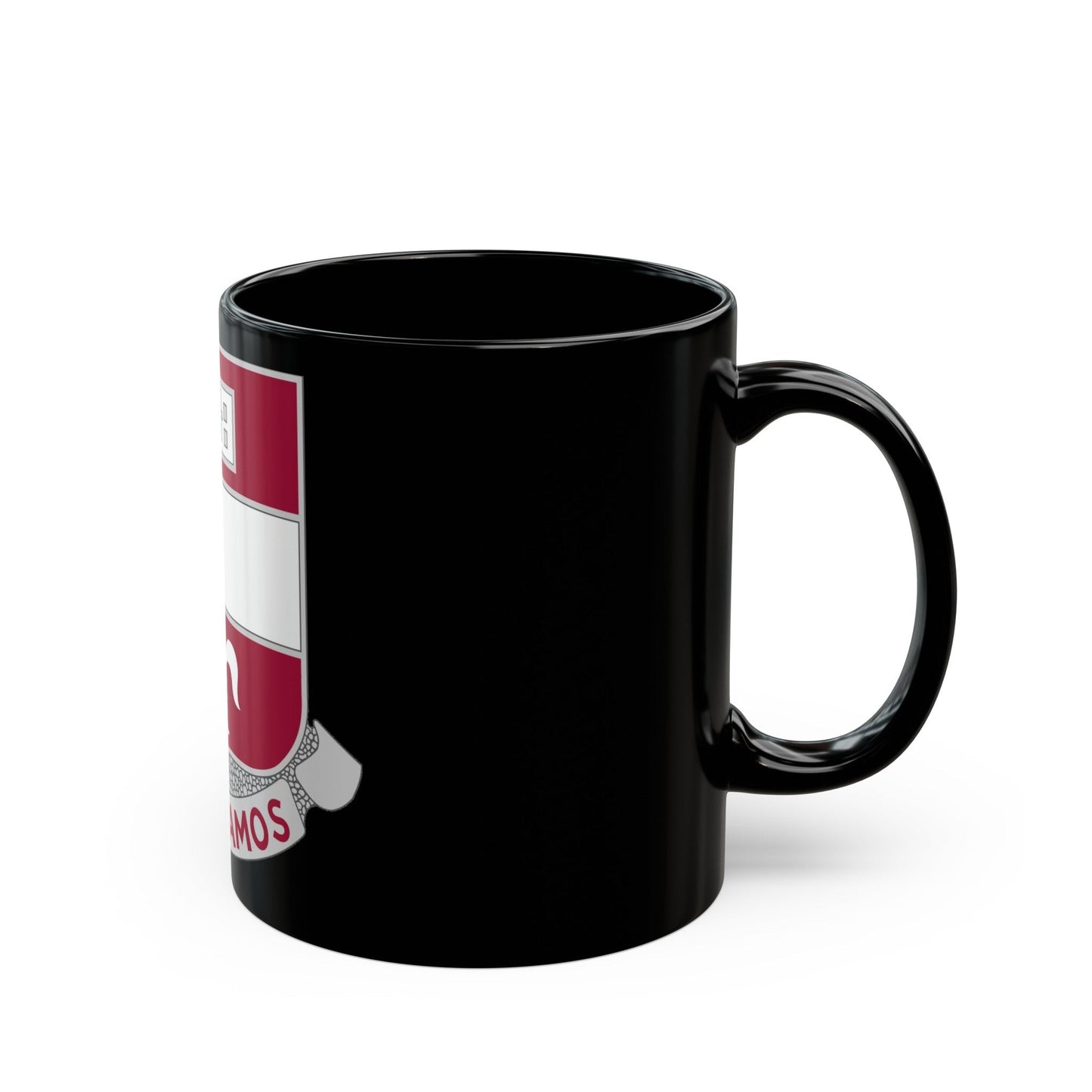 315 Engineer Battalion (U.S. Army) Black Coffee Mug-The Sticker Space