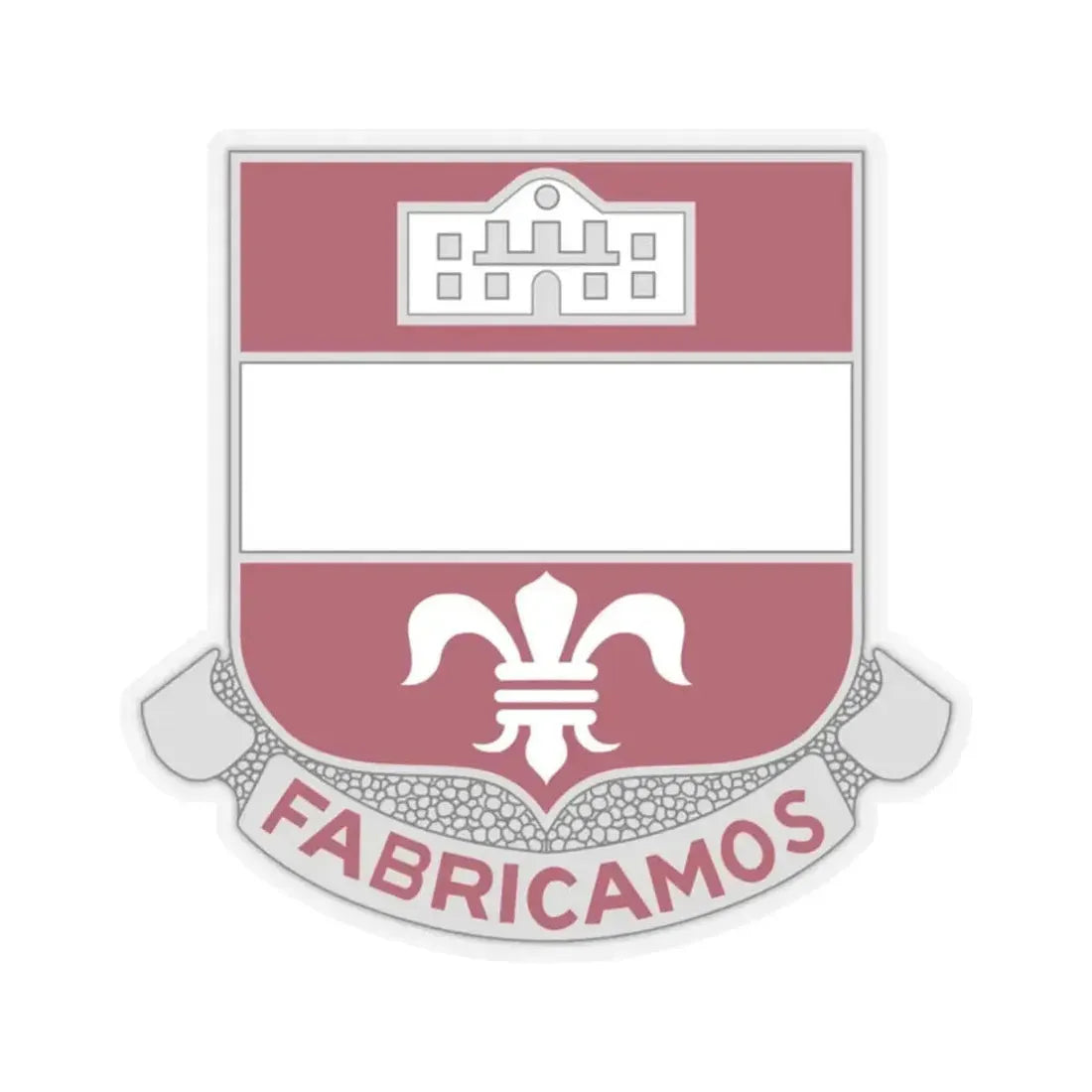 315 Engineer Battalion (U.S. Army) STICKER Vinyl Kiss-Cut Decal 2 Inch Transparent - The Sticker Space