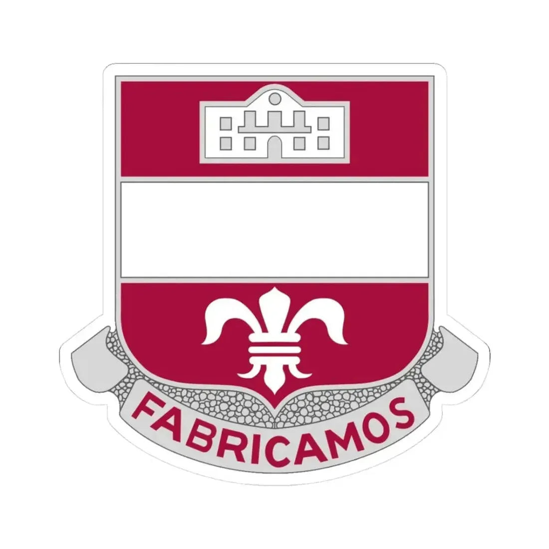 315 Engineer Battalion (U.S. Army) STICKER Vinyl Kiss-Cut Decal 3 Inch White - The Sticker Space