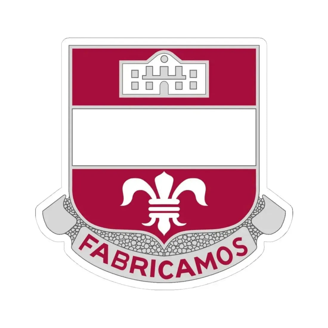 315 Engineer Battalion (U.S. Army) STICKER Vinyl Kiss-Cut Decal 4 Inch White - The Sticker Space