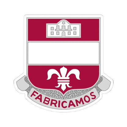 315 Engineer Battalion (U.S. Army) STICKER Vinyl Kiss-Cut Decal 4 Inch White - The Sticker Space