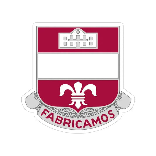 315 Engineer Battalion (U.S. Army) Transparent STICKER Die-Cut Vinyl Decal 6 Inch - The Sticker Space