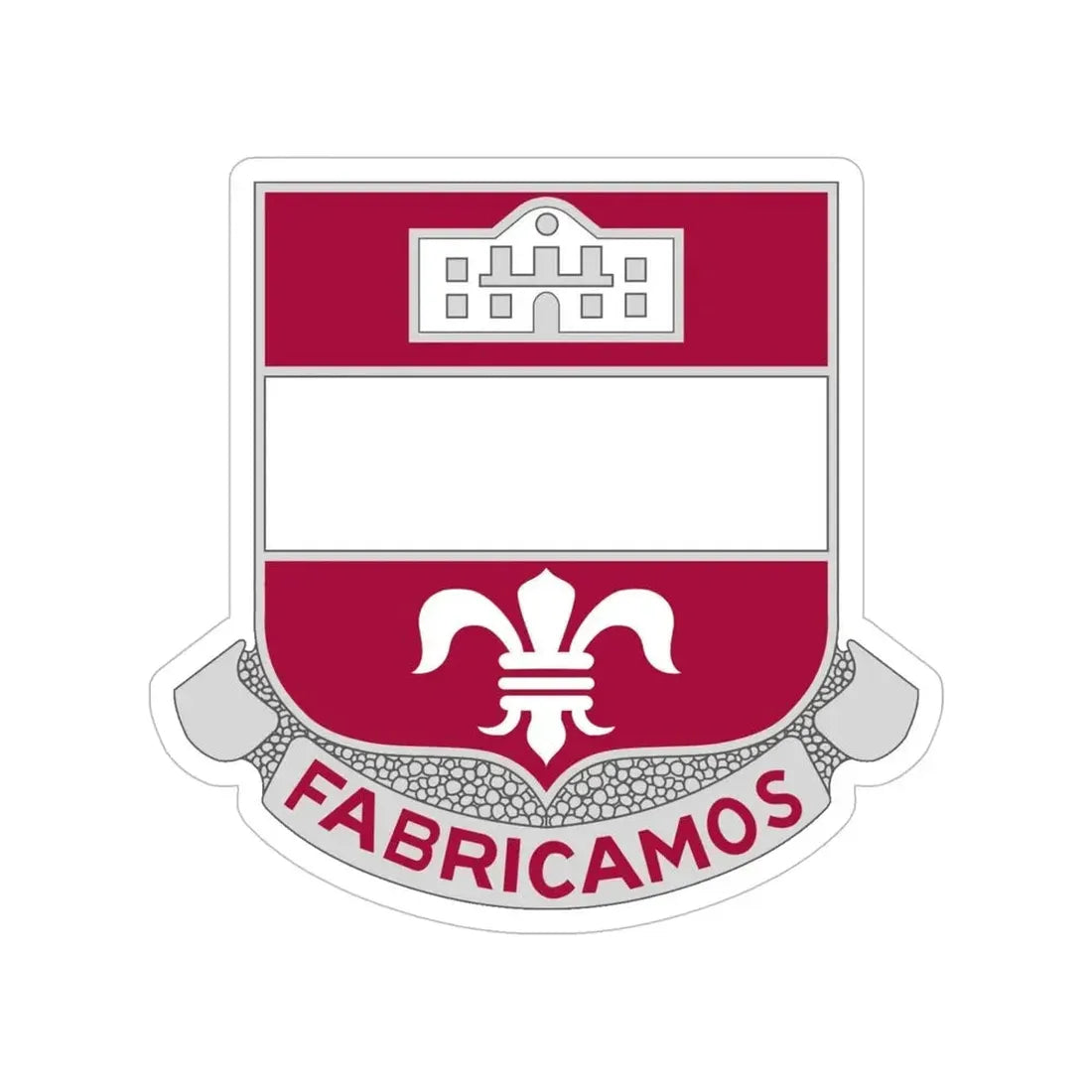 315 Engineer Battalion (U.S. Army) Transparent STICKER Die-Cut Vinyl Decal - The Sticker Space