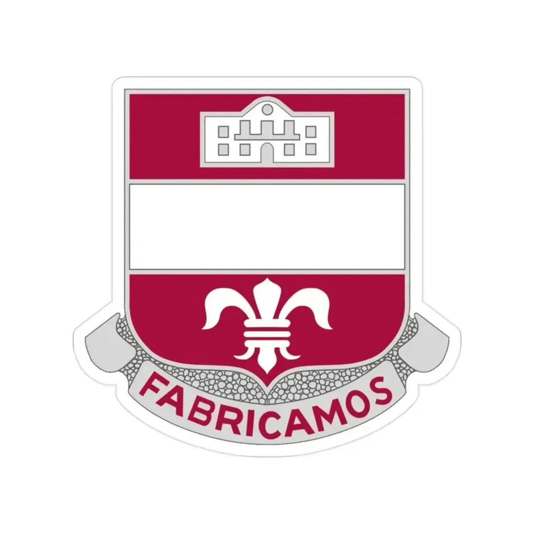315 Engineer Battalion (U.S. Army) Transparent STICKER Die-Cut Vinyl Decal - The Sticker Space