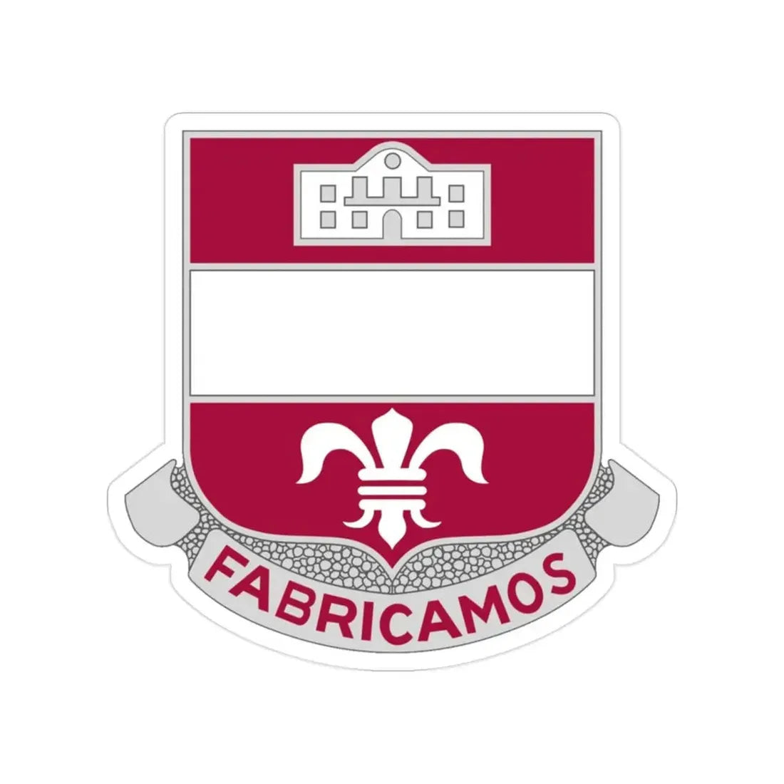 315 Engineer Battalion (U.S. Army) Transparent STICKER Die-Cut Vinyl Decal - The Sticker Space