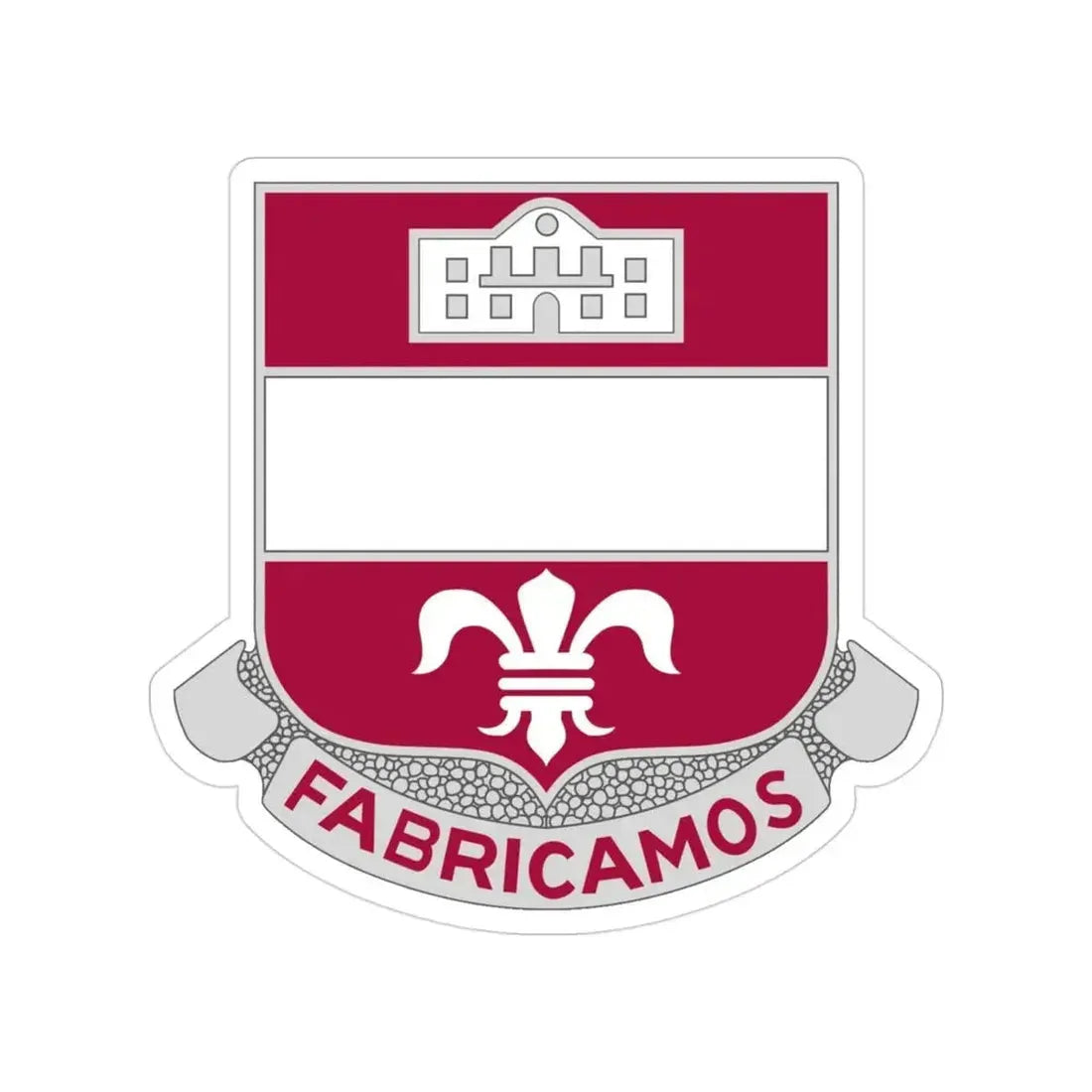 315 Engineer Battalion (U.S. Army) Transparent STICKER Die-Cut Vinyl Decal - The Sticker Space