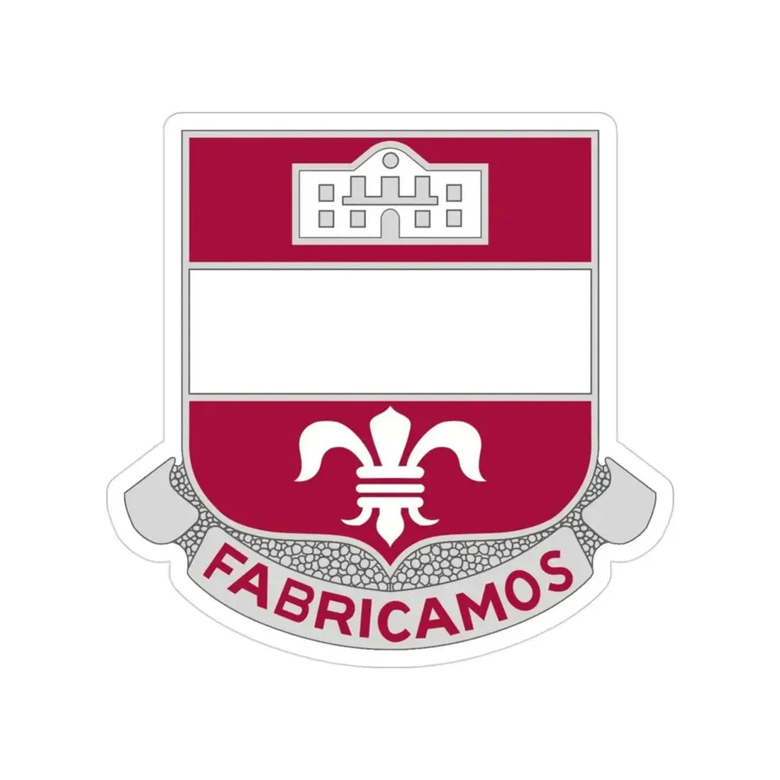 315 Engineer Battalion (U.S. Army) Transparent STICKER Die-Cut Vinyl Decal - The Sticker Space