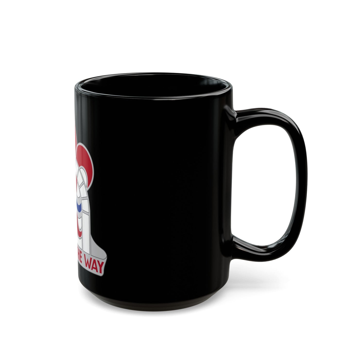 315 Engineer Group (U.S. Army) Black Coffee Mug-The Sticker Space